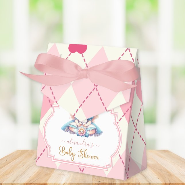 Alice in Wonderland  Baby Shower Favour Box (Creator Uploaded)