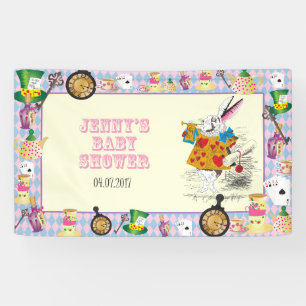 Alice in Wonderland - Backdrop - Banner