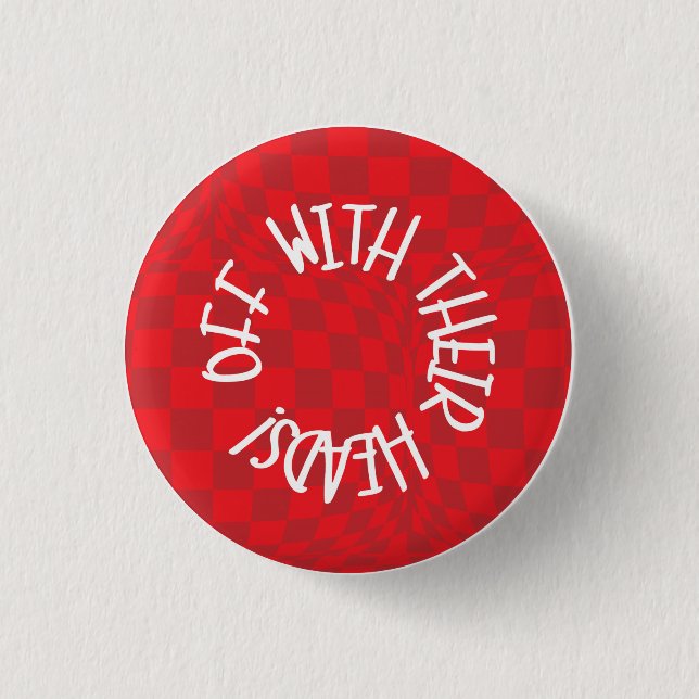 Alice in Wonderland - Badge  - Queen of Heart (Front)