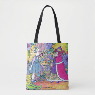 Alice in Wonderland, Believe the Impossible Tote Bag