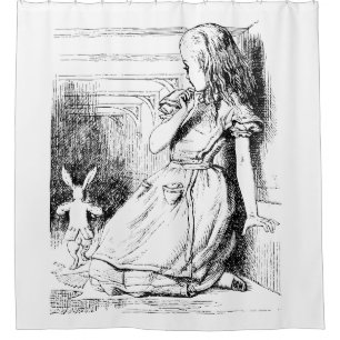 Alice In Wonderland - Big Alice Shower Curtain