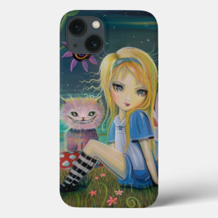 Alice in Wonderland Big Eye Fantasy Fairytale Art Case-Mate iPhone Case