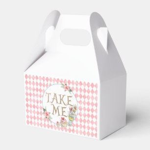 Alice in Wonderland Birthday Favour Box Take Me
