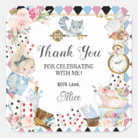 Alice in Wonderland Birthday High Tea Party