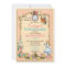Alice in Wonderland birthday invitaion pink