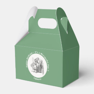 Alice in Wonderland Birthday or Other Party Event Favour Box