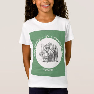 Alice in Wonderland Birthday or Other Party Event T-Shirt