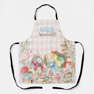 Alice in Wonderland Birthday Party Apron