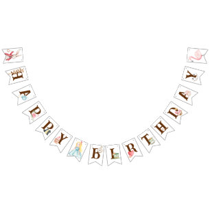 Alice in Wonderland Birthday Party Bunting