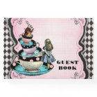 Alice in Wonderland Birthday Party Guest Book
