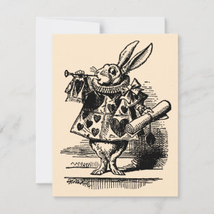 Alice in Wonderland Birthday Party Invitation
