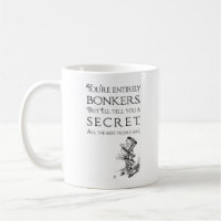 Alice in Wonderland Bonkers Mug