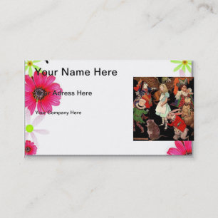Alice in Wonderland Business Card