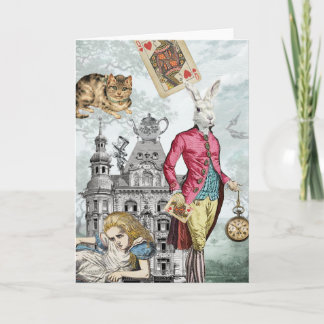 Alice in Wonderland Card