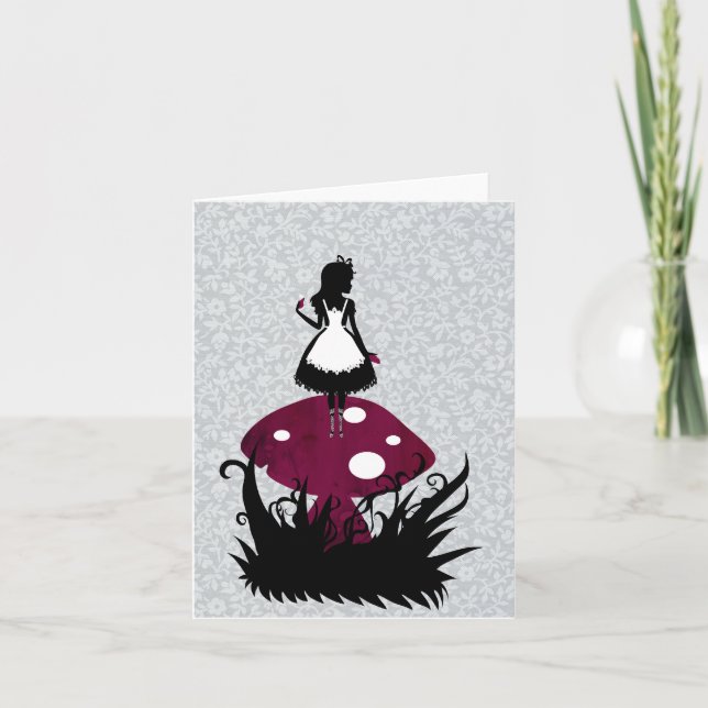 Alice in Wonderland Card (Front)