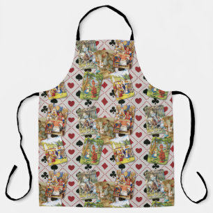 Alice in Wonderland Card Apron Design 3