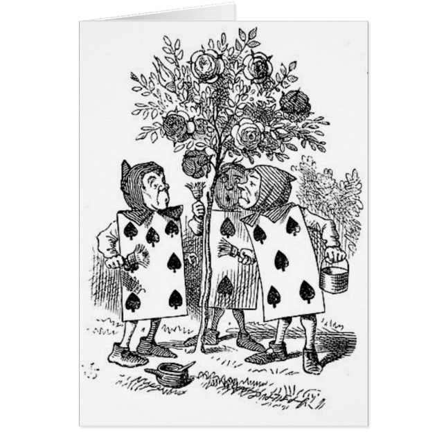 Alice in Wonderland Card Soldiers (Front)