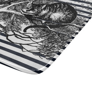 Alice in Wonderland Cat Alice in Wonderland Cat Cutting Board