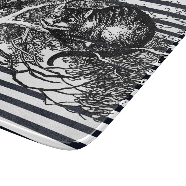 Alice in Wonderland Cat Alice in Wonderland Cat Cutting Board (Corner)