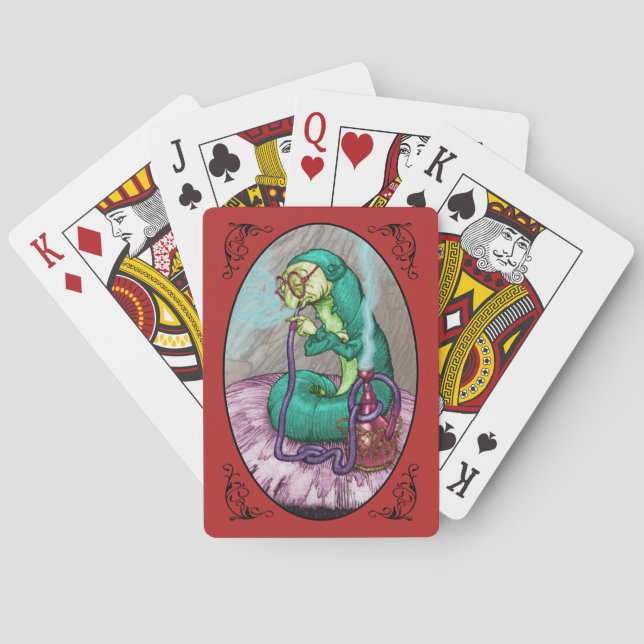 Alice in Wonderland - Caterpillar Playing Cards (Back)