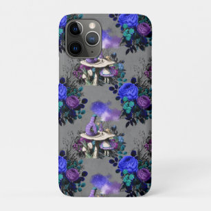 Alice in Wonderland Caterpillar Smoking Flowers Case-Mate iPhone Case