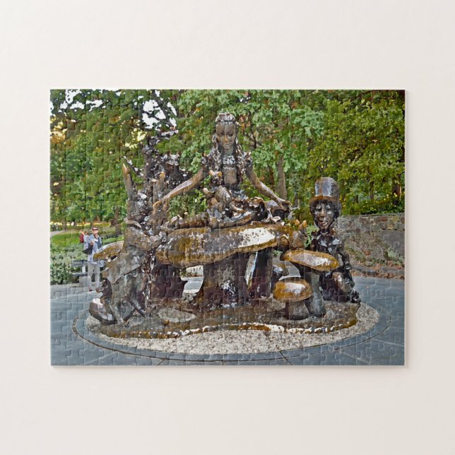 Alice in Wonderland Central Park. Jigsaw Puzzle (Horizontal)