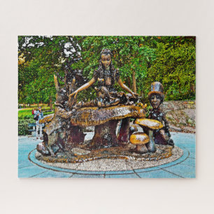 Alice in Wonderland Central Park. Jigsaw Puzzle