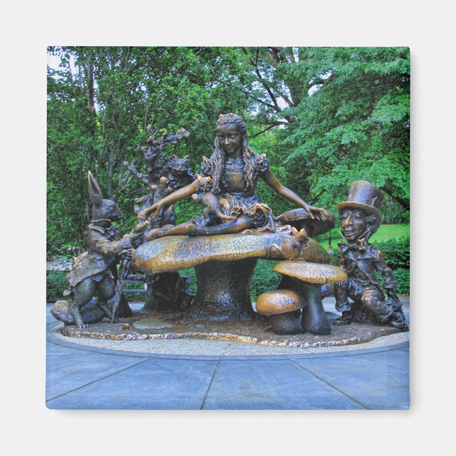 Alice in Wonderland - Central Park NYC #2 Magnet (Front)