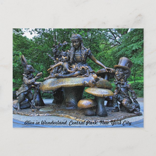 Alice in Wonderland - Central Park NYC #2 Postcard (Front)