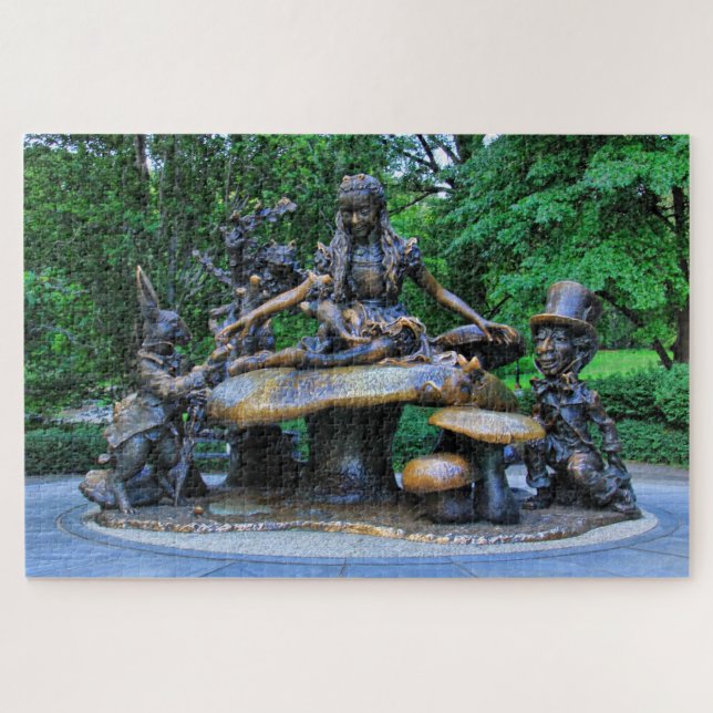 Alice in Wonderland - Central Park NYC Jigsaw Puzzle (Horizontal)
