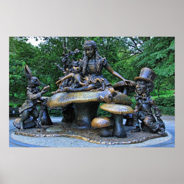 Alice in Wonderland - Central Park NYC Poster (Front)