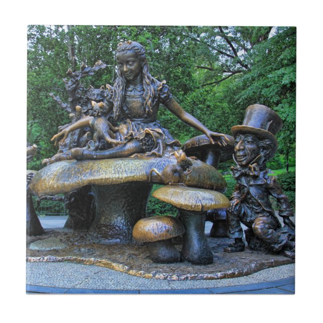 Alice in Wonderland - Central Park NYC Tile (Front)