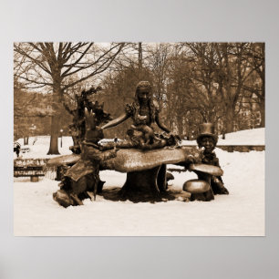 Alice in Wonderland – Central Park Poster