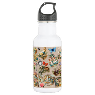 Alice in Wonderland Cheshire Cat Characters 532 Ml Water Bottle