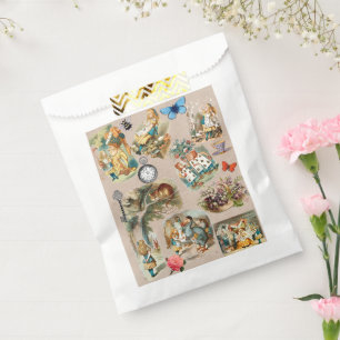 Alice in Wonderland Cheshire Cat Characters Favour Bags