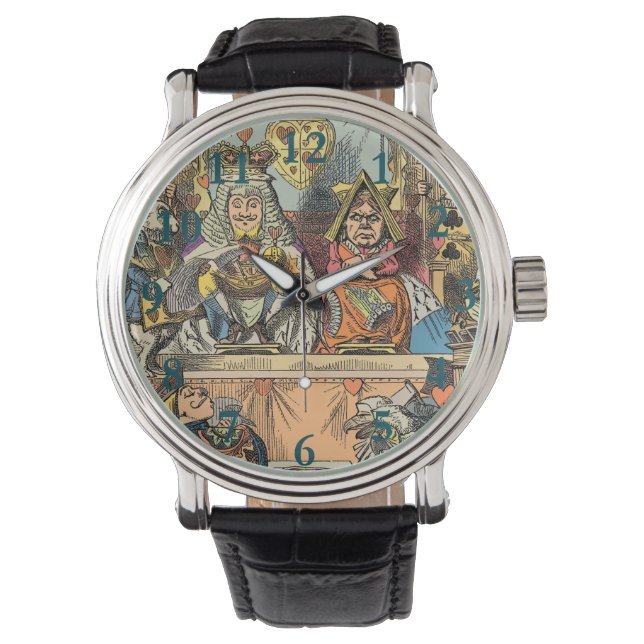 Alice in Wonderland Cheshire Cat Characters Watch (Front)