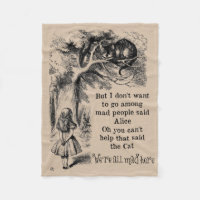 Alice in Wonderland; Cheshire Cat with Alice