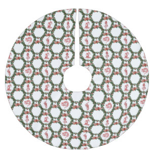 Alice in Wonderland Christmas Tree Skirt