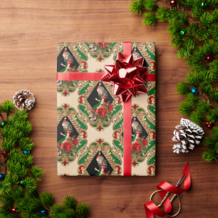 Alice in Wonderland Christmas Wrapping Paper