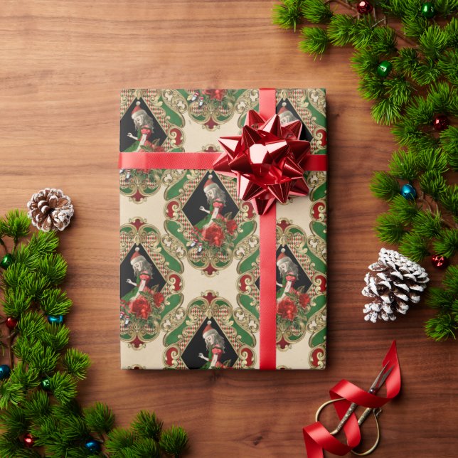 Alice in Wonderland Christmas Wrapping Paper (Holiday Gift)