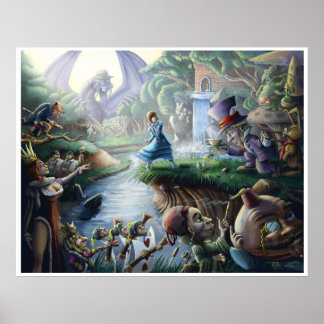 Alice In Wonderland : Controlled Chaos Poster