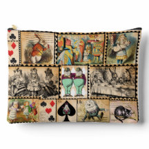 Alice In Wonderland cosmetic bag