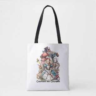 Alice in Wonderland Curiouser & CuriouserTote Bag 