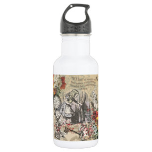 Alice in Wonderland Curtain Nonsense 532 Ml Water Bottle