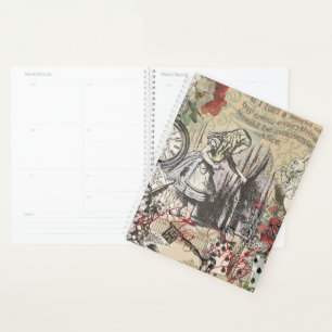 Alice in Wonderland Curtain Nonsense Planner