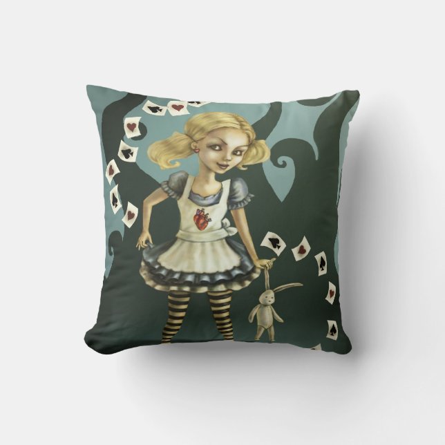 Alice in Wonderland Cushion (Front)