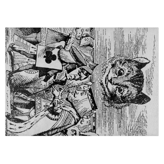 Alice in Wonderland Cutting Board (Front)