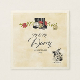 Alice in Wonderland Disposable Napkin