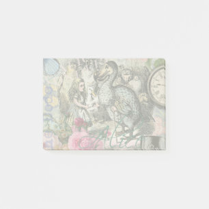 Alice in Wonderland Dodo Classic Artwork Post-it Notes