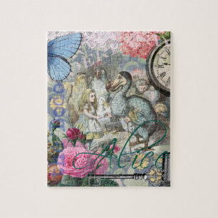 Alice in Wonderland Dodo Classic Tenniel Art Jigsaw Puzzle
